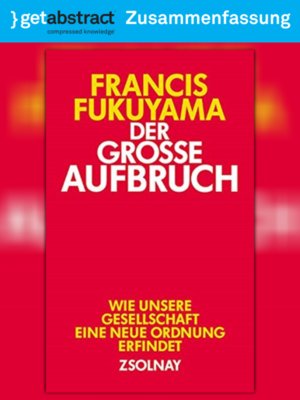 cover image of Der grosse Aufbruch (Zusammenfassung)